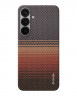 Накладка для Samsung Galaxy S25+ Pitaka Tactile Woven Case (Sunset)