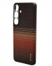 Накладка для Samsung Galaxy S25+ Pitaka Tactile Woven Case (Sunset)