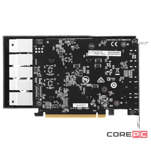 Видеокарта Gigabyte (GV-IA380WF2OC-6GD) Intel Arc A380 6GB WINDFORCE OC