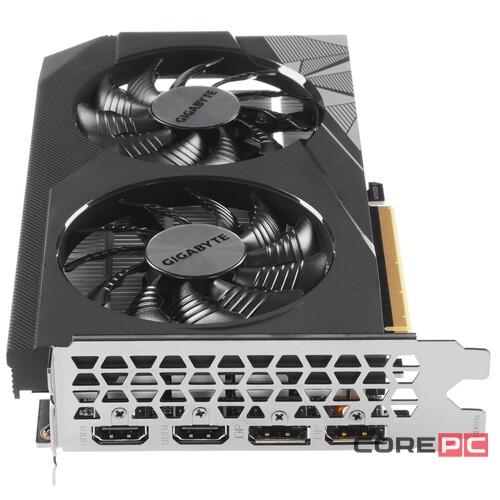 Видеокарта Gigabyte (GV-IA380WF2OC-6GD) Intel Arc A380 6GB WINDFORCE OC