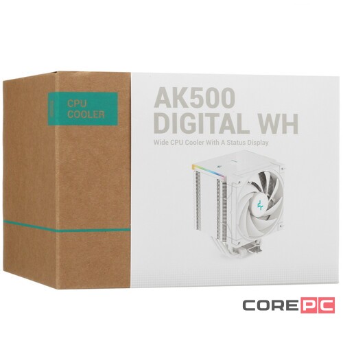Кулер для процессора Deepcool AK500 DIGITAL WH (R-AK500-WHADMN-G)