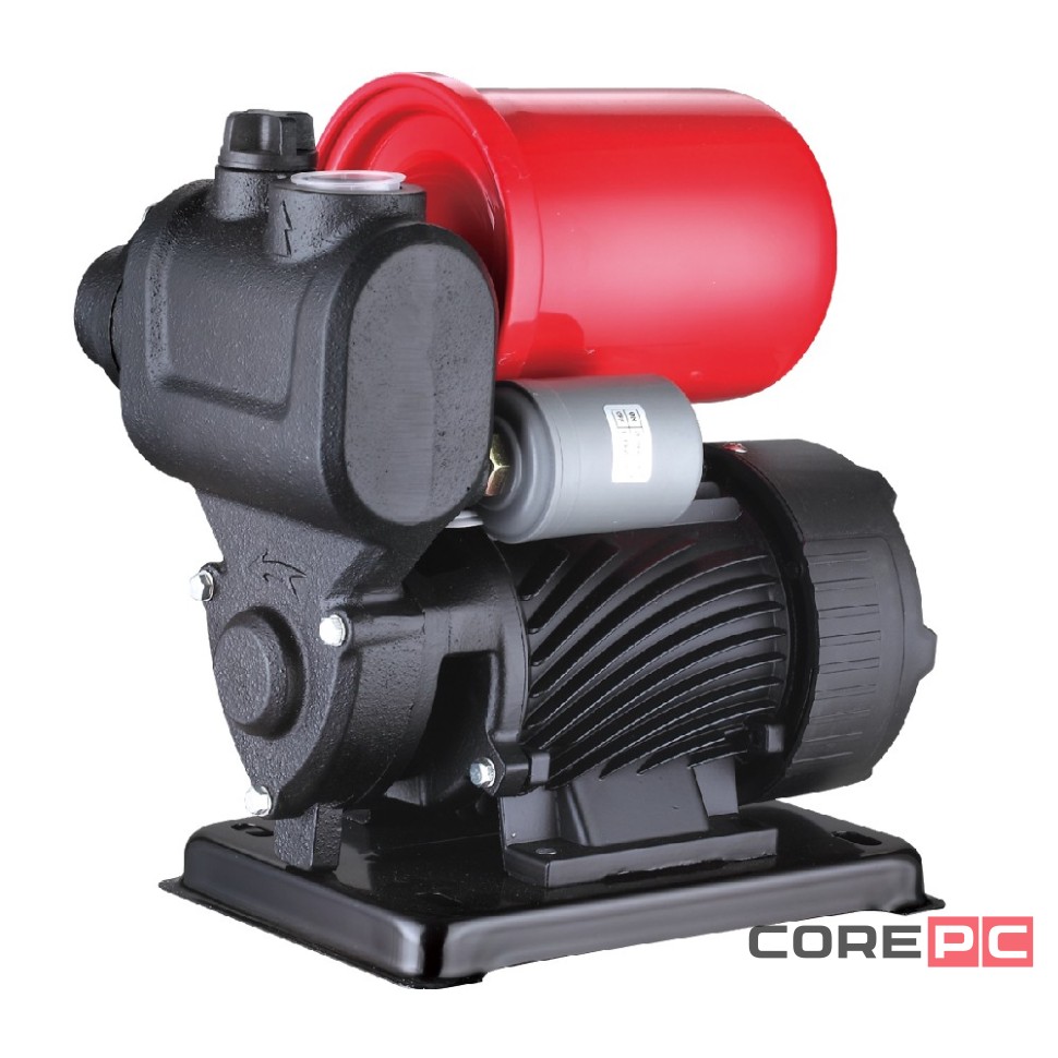 Станция насосная PUMPMAN чугун, 370Вт, Hm-35м, Qm-35л/мин, всас 8м, г/а 2л, обр. кл., фильтр, арт. T