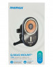 Держатель магнитный c Magsafe в воздуховод Momax Q.Mag Mount 3 15W серый