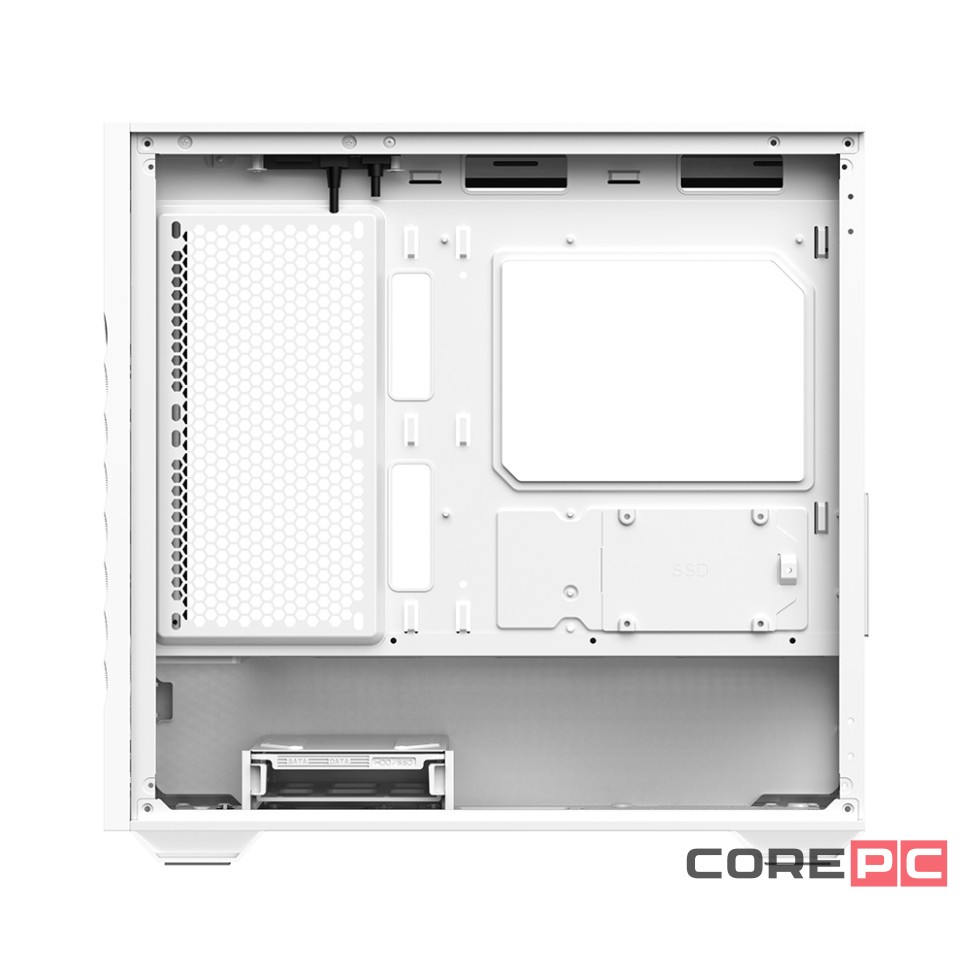 Компьютерный корпус 1STPLAYER DK D7 LED White (D7-WH-3F1-W)