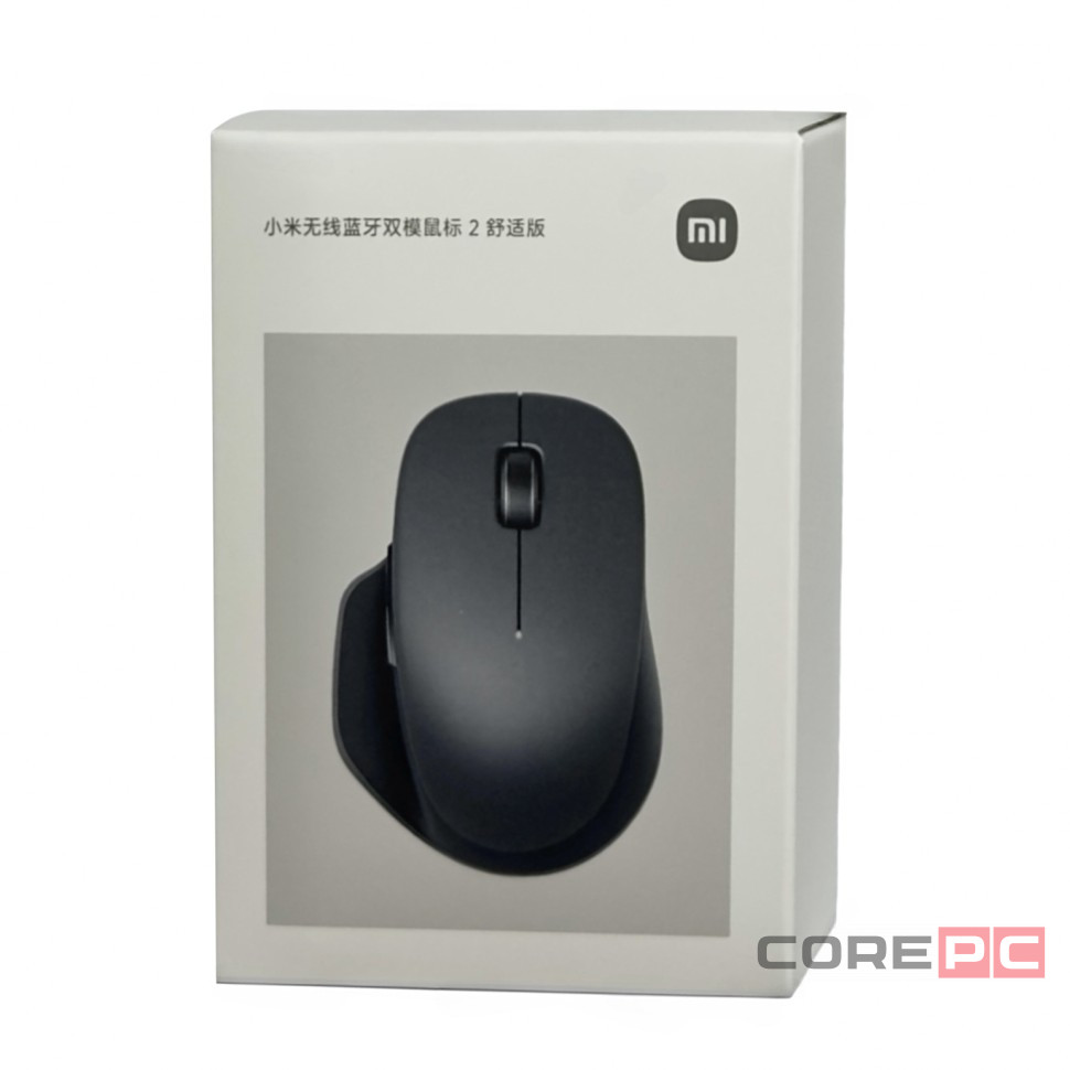 Мышь беспроводная Xiaomi Mi Mouse Wireless Bluetooth Dual Mode 2 Comfort (XMSMSB01EYM) черная