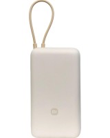 Powerbank Xiaomi 20000mAh 1USB/1USB-С/кабель Type-C (PB2030Mi) 33W бежевый