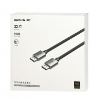 Кабель Ugreen DP120/DP 8K 3м черный