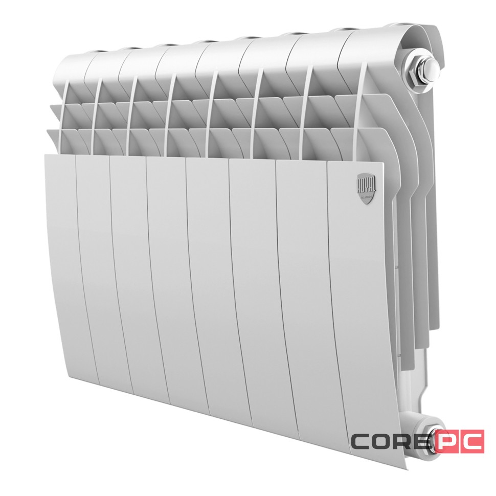 Радиатор биметаллический Royal Thermo BILINER B 350 Белый - 8 секц.