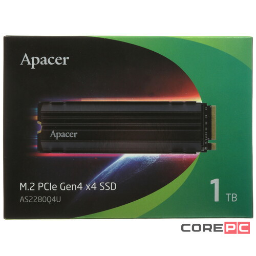 Твердотельный накопитель Apacer 1000 Gb AS2280Q4 AP1TBAS2280Q4U-1