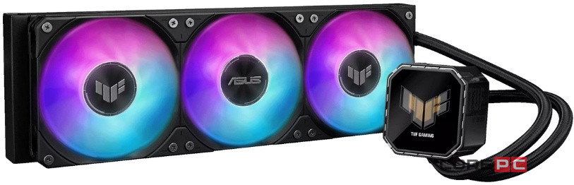 Система жидкостного охлаждения для процессора ASUS TUF GAMING LC III 360 ARGB LCD (90MB1M70-M0EAY0)