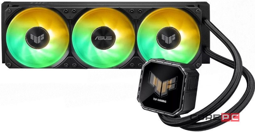 Система жидкостного охлаждения для процессора ASUS TUF GAMING LC III 360 ARGB LCD (90MB1M70-M0EAY0)