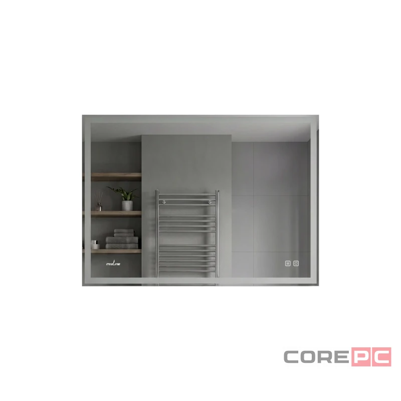 Зеркало MIXLINE Адор-Лайт-2 800х600 (ШВ) сенсор, светодиодная подсветка+подогрев, мини короб