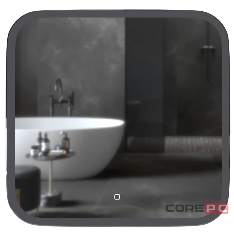 Зеркало MIXLINE Стив 700х680 (ШВ) сенсорный выключатель, светодиодная подсветка