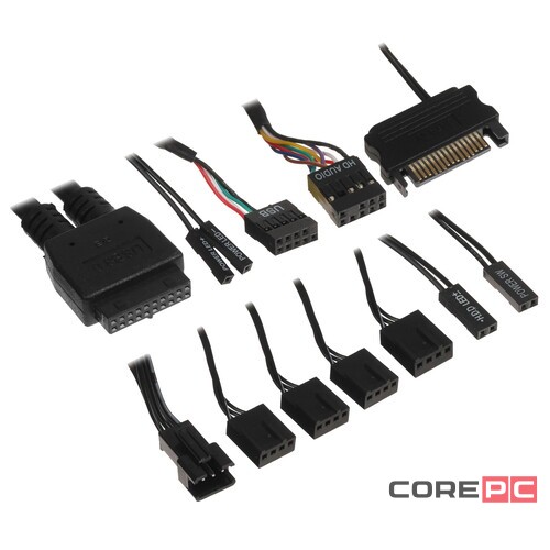 Компьютерный корпус Deepcool MATREXX 70 ADD-RGB 3F DP-ATX-MATREXX70-BKG0P-3F