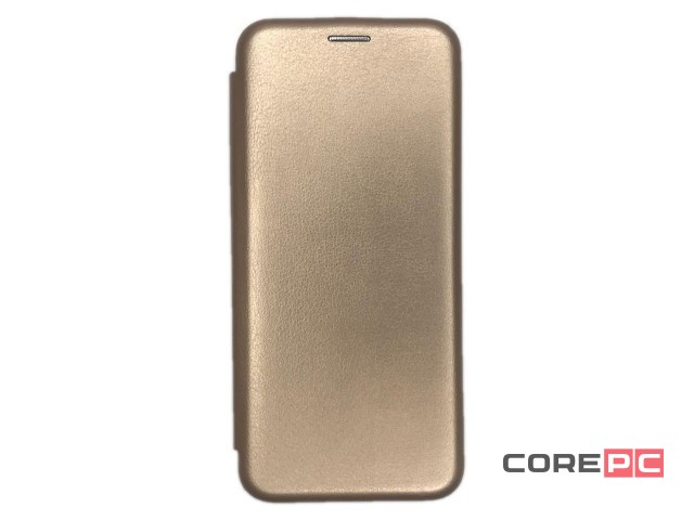 Чехол-книжка Huawei Honor 9X Lite Fashion Case кожаная боковая золотая