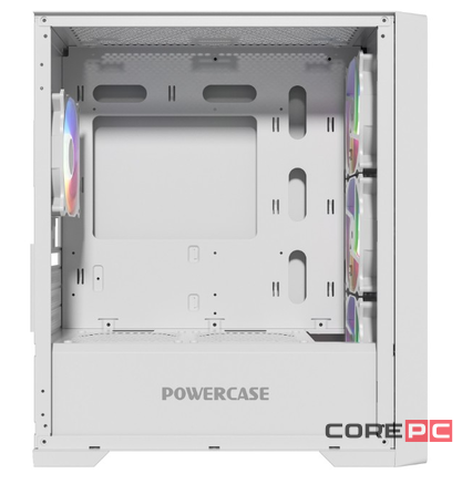 Компьютерный корпус Powercase ALISIO X4B TG 4x Black CAXB-L4