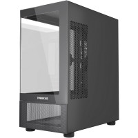 Компьютерный корпус Powercase Vision Micro M2 TG Black (CVMBM2-L0)