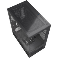 Компьютерный корпус Powercase Vision Micro M2 TG Black (CVMBM2-L0)