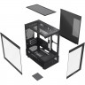 Компьютерный корпус Powercase Vision Micro M2 TG Black (CVMBM2-L0)