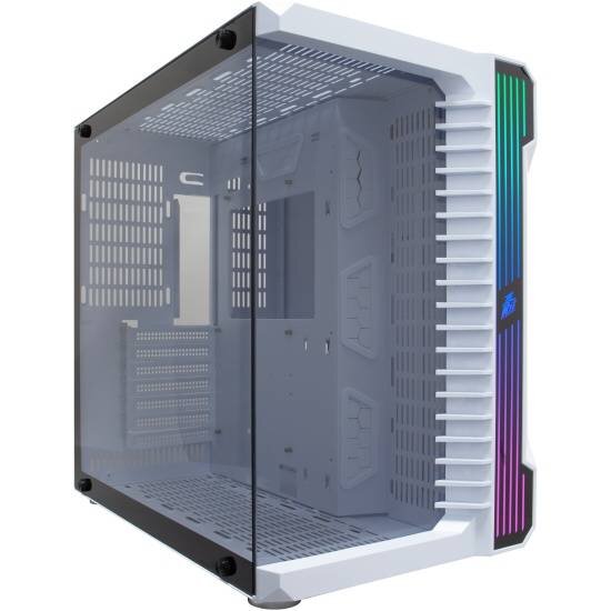 Компьютерный корпус 1STPLAYER STEAMPUNK SP9 White (SP9-WH)