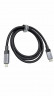 Usb Кабель-зарядка Type-C на Type-C Ugreen L701 240W 10Gbps 1м черно-серый