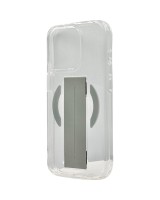 Накладка для i-Phone 15 Pro Keephone Maggrip MagSnap прозрачный серый