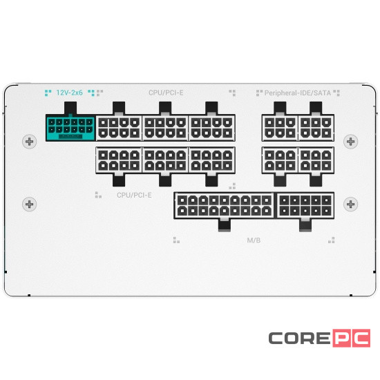 Блок питания Deepcool 1000W GAMERSTORM PQ1000G WH 16 Pin (PCIe 5.0 Connector Cable Details)