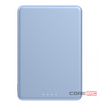 Powerbank с беспроводной зарядкой Xiaomi Magnetic Ultra-Thin 5000mAh 7.5W (WPB0507S) синий