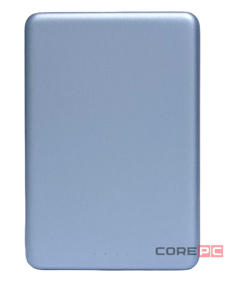 Powerbank с беспроводной зарядкой Xiaomi Magnetic Ultra-Thin 5000mAh 7.5W (WPB0507S) синий