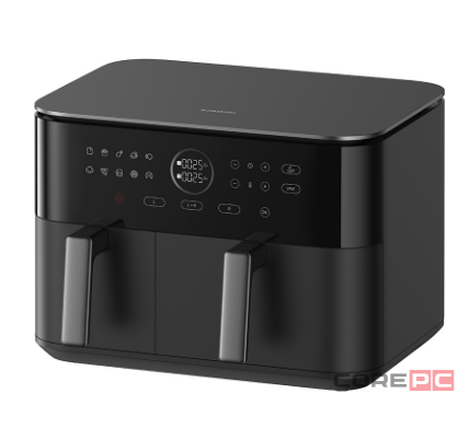 Аэрогриль Xiaomi Dual Zone Air Fryer 10L (3.5L+6.5L) MAF-D1001 черный