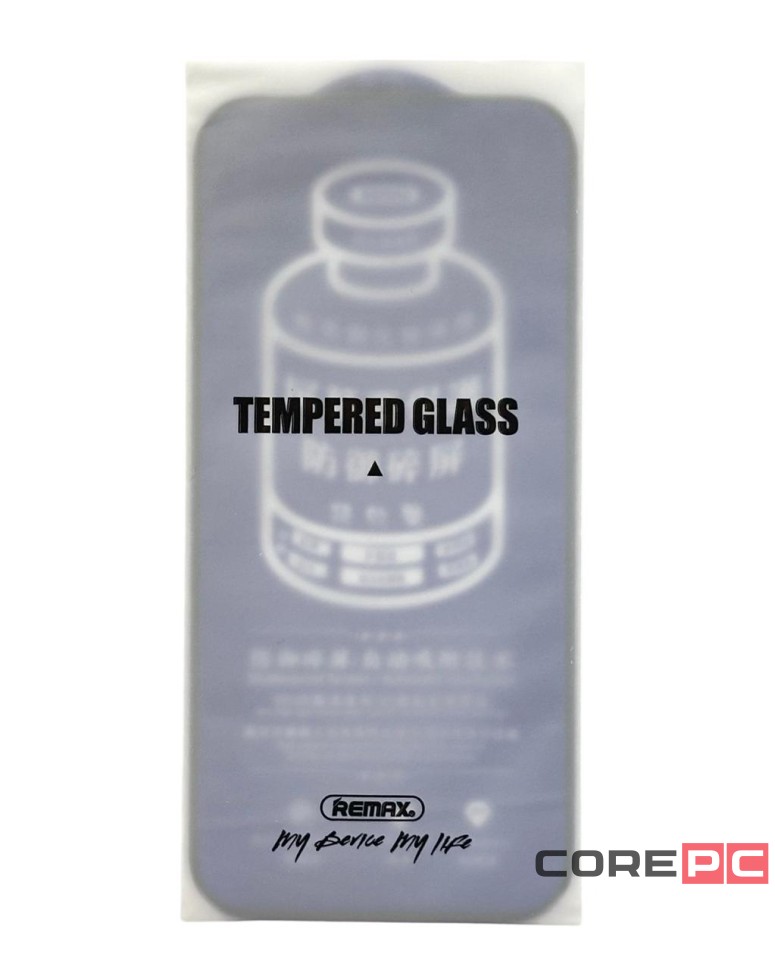 Защитное стекло для i-Phone 16 "6.1" Remax GL-27 3D чёрное