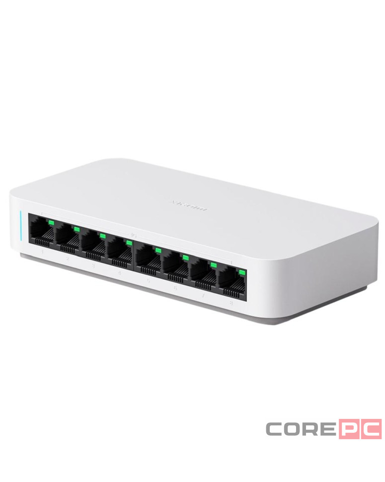 Коммутатор Xiaomi Gigabit Switch 8 ports (SW-108G) белый