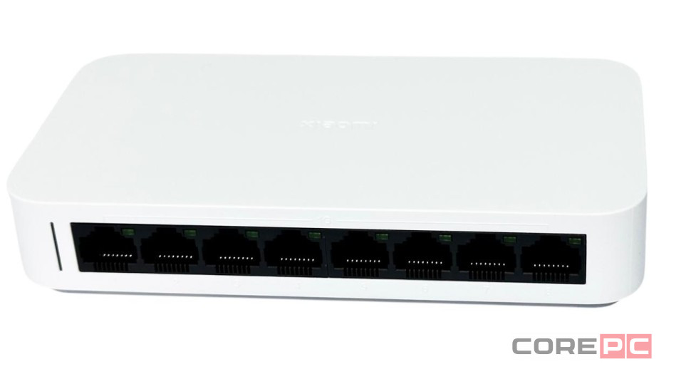 Коммутатор Xiaomi Gigabit Switch 8 ports (SW-108G) белый