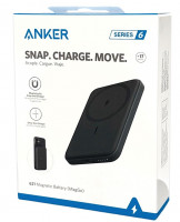 Powerbank магнитный с MagSafe Anker 621 5000mAh 7.5W 1USB-C (A1610P12) чёрный