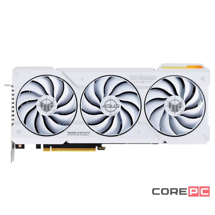 Видеокарта ASUS (TUF-RTX4070TIS-O16G-WHITE-GAMING) GeForce RTX 4070 TI SUPER 16GB TUF GAMING OC White 90YV0KF2-M0NA00