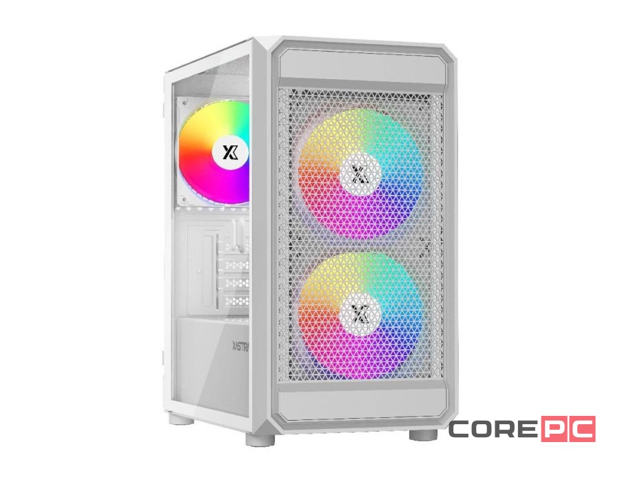 Компьютерный корпус XASTRA A303M 3ARGB White (A303M-2FC14A-1FC12A-D-WH)