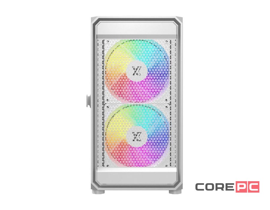 Компьютерный корпус XASTRA A303M 3ARGB White (A303M-2FC14A-1FC12A-D-WH)