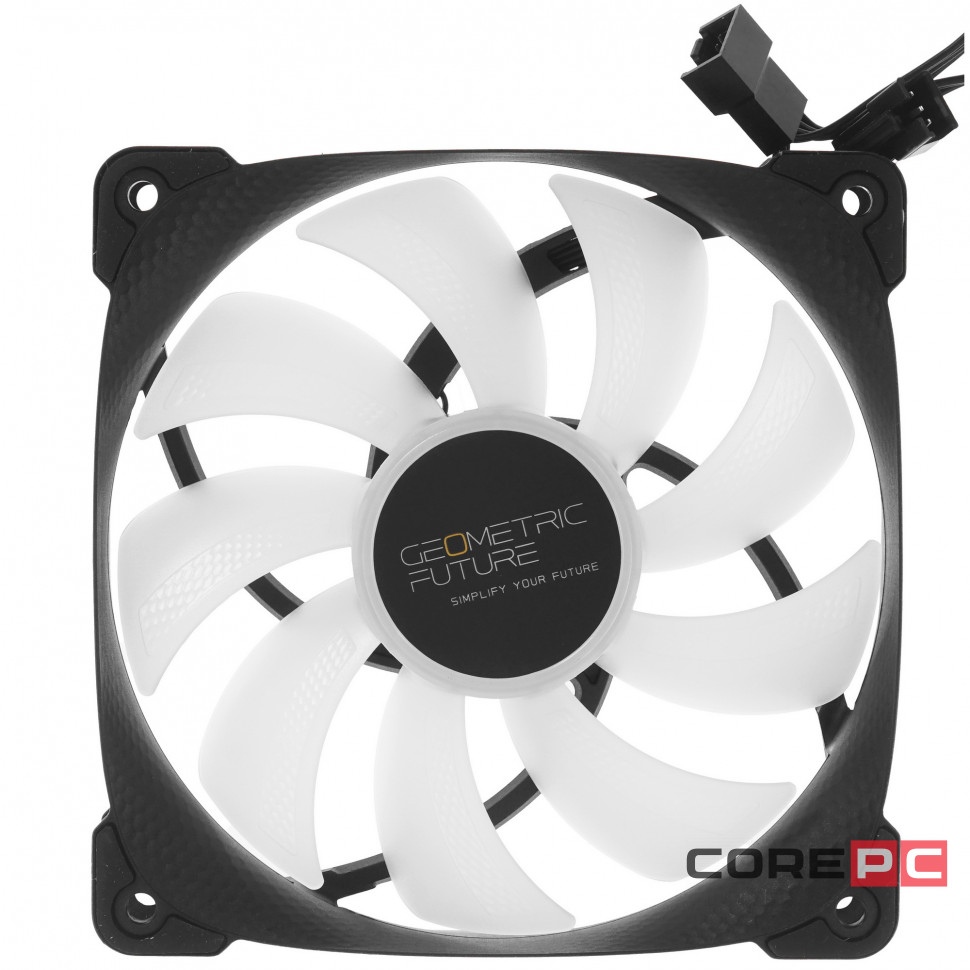 Комплект вентиляторов для корпуса Geometric Future Squama 2501B 5V ARGB Black (1F2501B312001) (GF_SQM-2501B-TP)