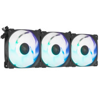 Комплект вентиляторов для корпуса Geometric Future Squama 2501B 5V ARGB Black (1F2501B312001) (GF_SQM-2501B-TP)