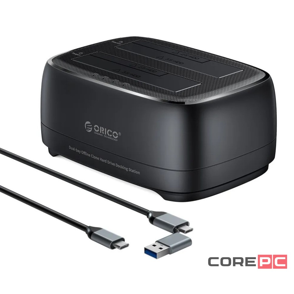 Док-станция для 2 HDD Orico DD28C3-C 5Gbps USB3.0 черная