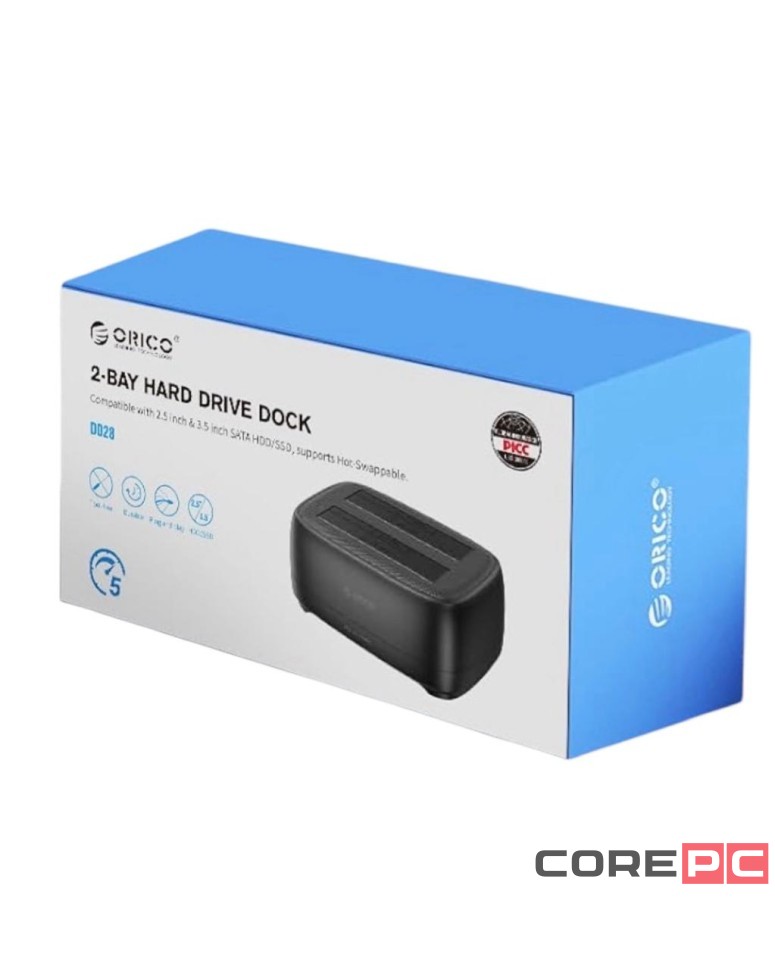 Док-станция для 2 HDD Orico DD28C3-C 5Gbps USB3.0 черная