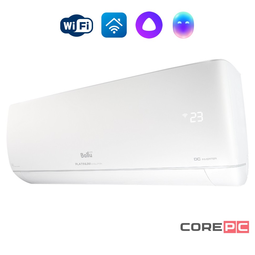 Сплит-система инверторного типа Ballu Platinum Evolution DC BSUI-12HN8_23Y комплект