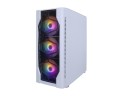 Компьютерный корпус 1STPLAYER DK D4 FRGB White (D4-WH-4F1)