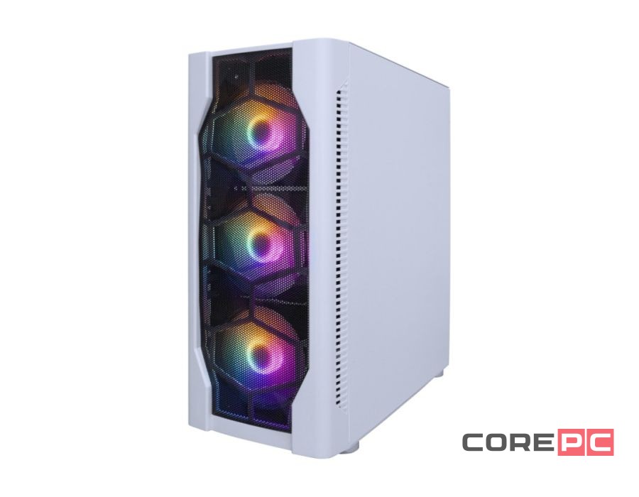 Компьютерный корпус 1STPLAYER DK D4 FRGB White (D4-WH-4F1)