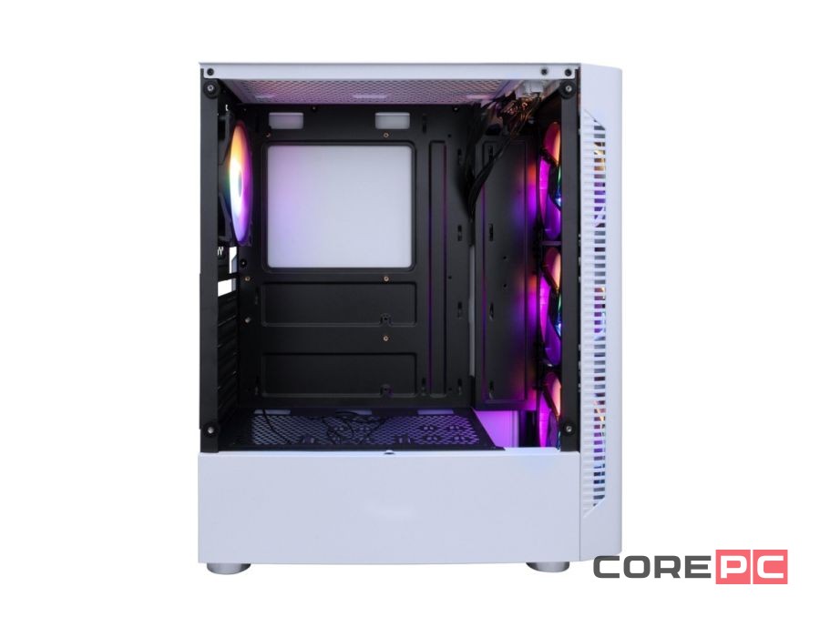 Компьютерный корпус 1STPLAYER DK D4 FRGB White (D4-WH-4F1)