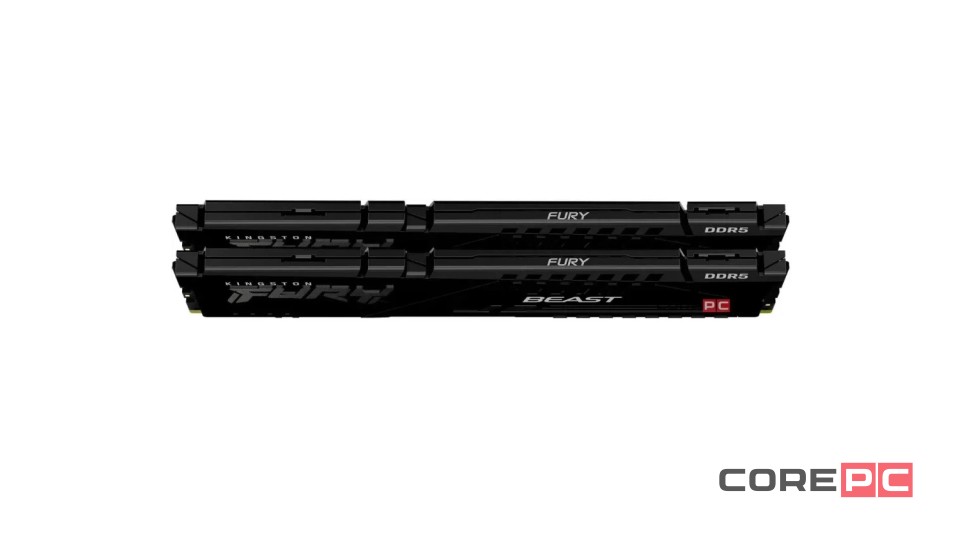 Оперативная память 64 Gb 6400 MHz Kingston FURY Beast Black (KF564C32BBEK2-64)