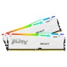 Оперативная память 32 Gb 5200 MHz Kingston FURY Beast RGB White (KF552C40BWAK2-32)