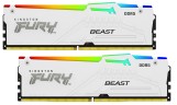 Оперативная память 32 Gb 5200 MHz Kingston FURY Beast RGB White (KF552C40BWAK2-32)