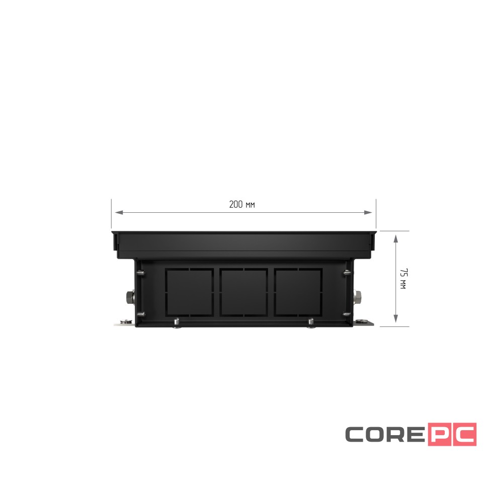 Конвектор внутрипольный Royal Thermo ATRIUM-75/200/1800-DG-U-NA