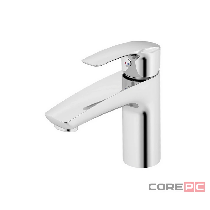 Смеситель для раковины Iddis RAYSB00i01, рычажное управление, цвет хром
